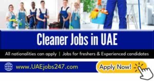 Cleaner Jobs in Dubai