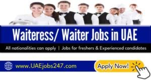 Waiteress/ Waiter jobs in Dubai UAE