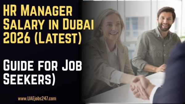 HR Manager Salary in Dubai 2026 (Latest Guide for Job Seekers)